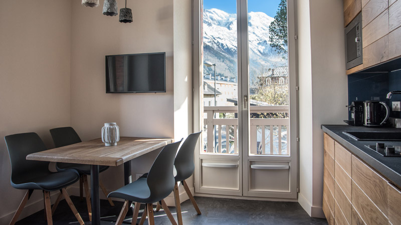 Appart'hôtel Chamonix - Dôme du Goûter - Cuisine