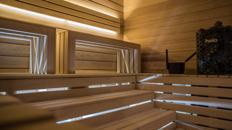 Appart'hotel Aiguille Verte à Chamonix - Le sauna